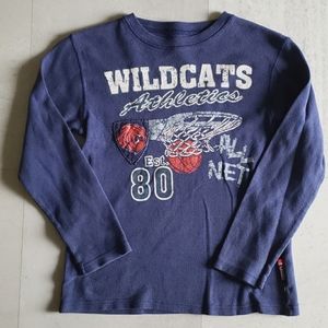 Carters basketball theme long sleeve shirt